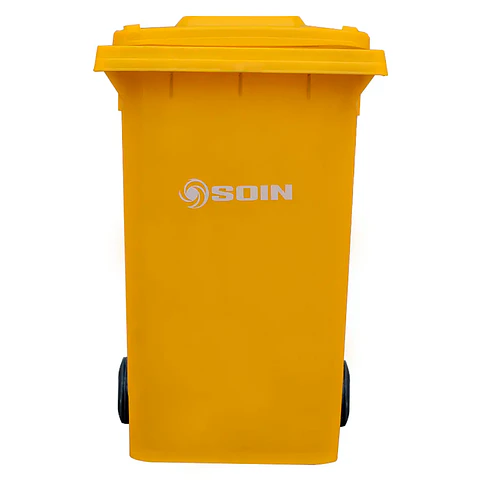 Contenedor De Basura 360l Amarillo