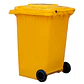 Contenedor De Basura 360l Amarillo - Miniatura 3