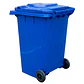 Contenedor De Basura 360l Azul - Miniatura 3