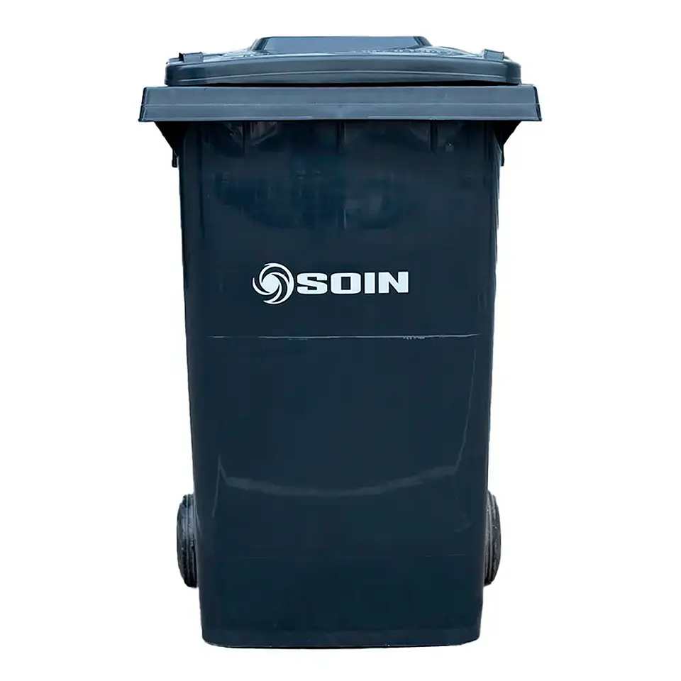 Contenedor De Basura 360l Gris 1