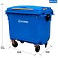 Contenedor De Basura 660l Azul - Miniatura 2