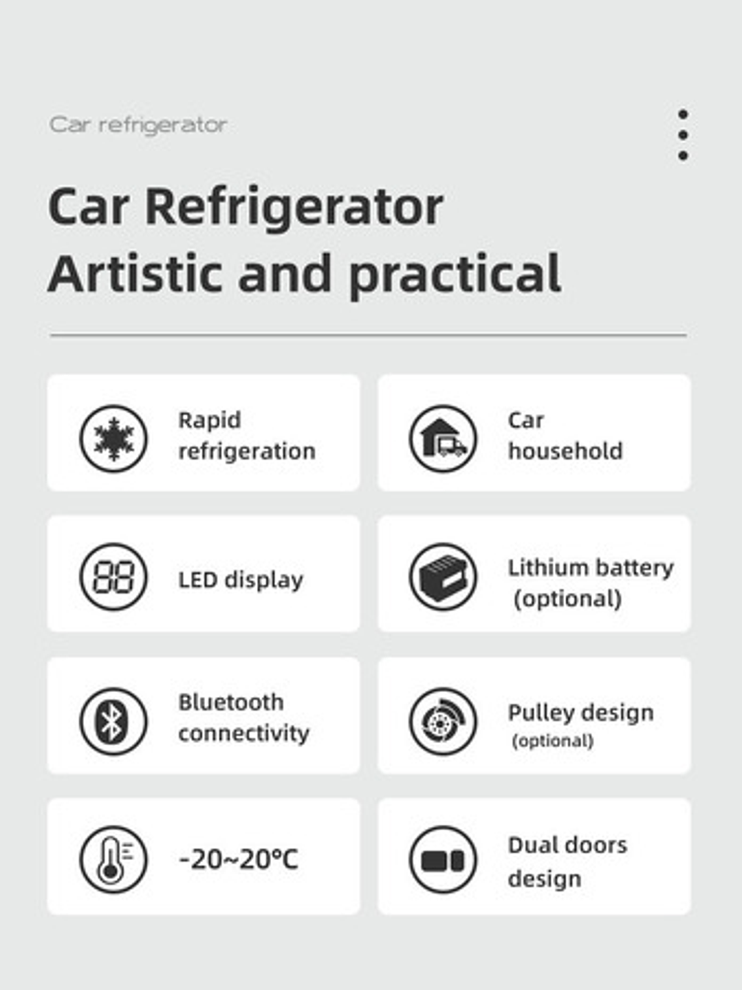 Cooler Refrigerador Alpicool Ta45 con bateria 5