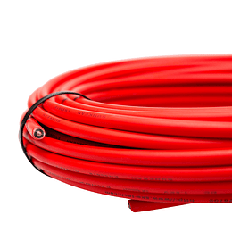 Cable solar rojo 4mm (1 metro)