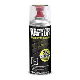 Spray Raptor 2K Capa de protección color negro