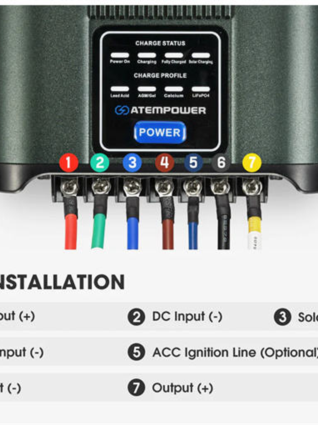 Controlador DC/DC Solar 20A 2