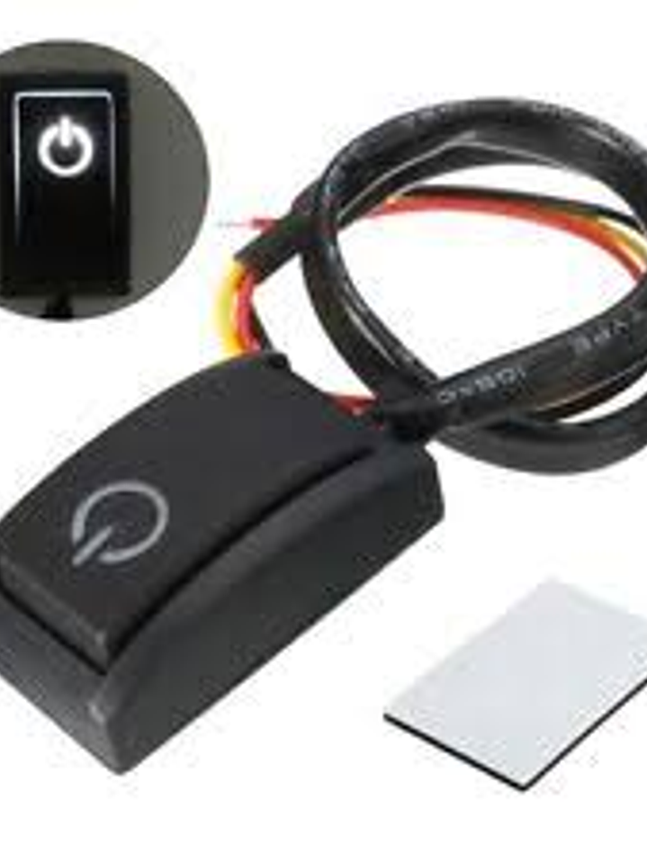 Interruptor sobrepuesto iluminado 1