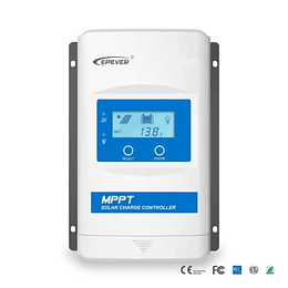 Regulador de Carga para Paneles Solares MPPT 40A 12/24/36/48V