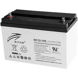 Batería de Ciclo Profundo AGM – Ritar 12V 100Ah