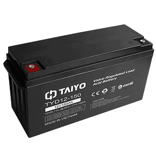 Batería de Ciclo Profundo AGM – TAIYO 12Vcc 150Ah