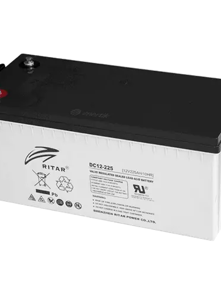 Batería de Ciclo Profundo AGM – Ritar 12V 225Ah 1