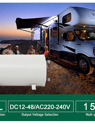 Calentador De Agua dual 12v  y 220v 10 Litros