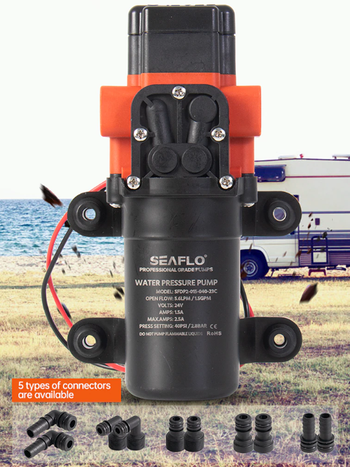 Bomba de agua SeaFlo  24v 1