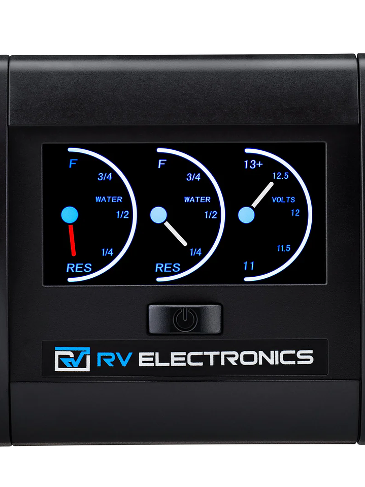 Indicador de agua LCD programable 2 estanques y voltimetro 1