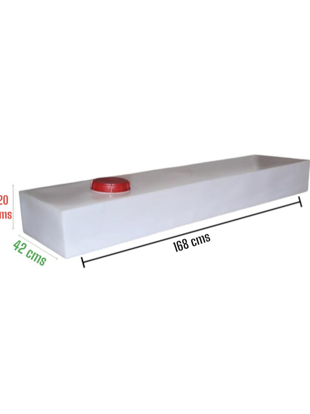 Estanque de agua 140 Litros con tapa 150mm 1