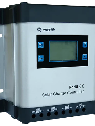 Regulador de Carga para Paneles Solares MPPT 80A 12/24V