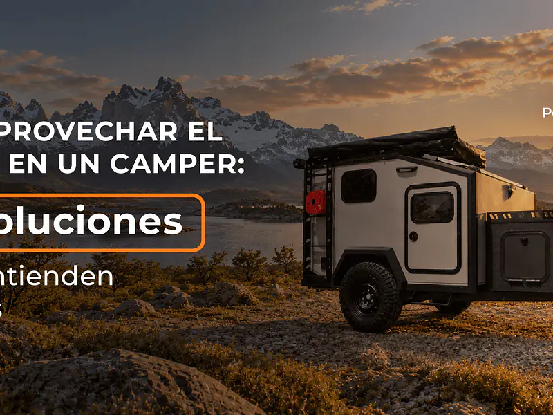 Cómo aprovechar el espacio en un camper: diez soluciones que se entienden viéndolas