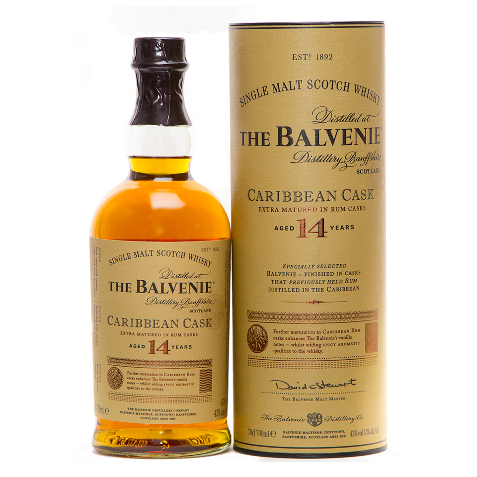 Balvenie 14 Caribbean Cask (43%vol. 700ml) 