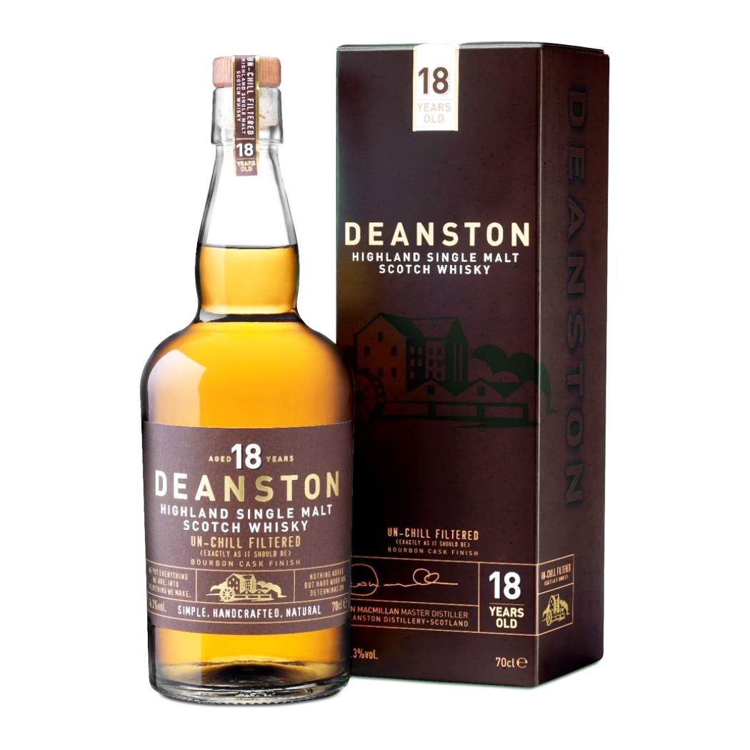 Deanston 18 Bourbon Cask Finish (46,3%vol. 700ml)