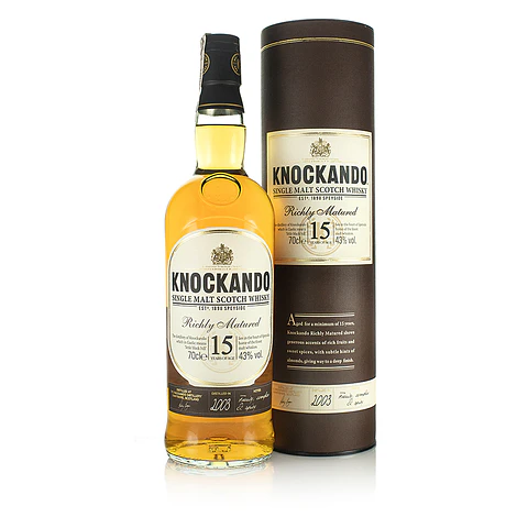 Knockando 15 Rich Matured 2003 (43%vol. 700ml)