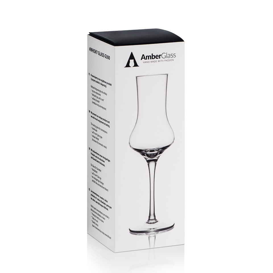AmberGlass Copa para whisky u otros licores G300