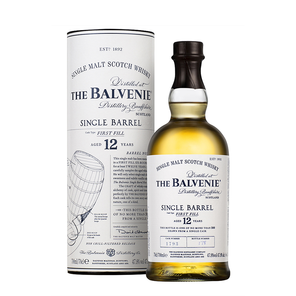 Balvenie 12 Single Barrel - First Fill (47,8%vol. 700ml)