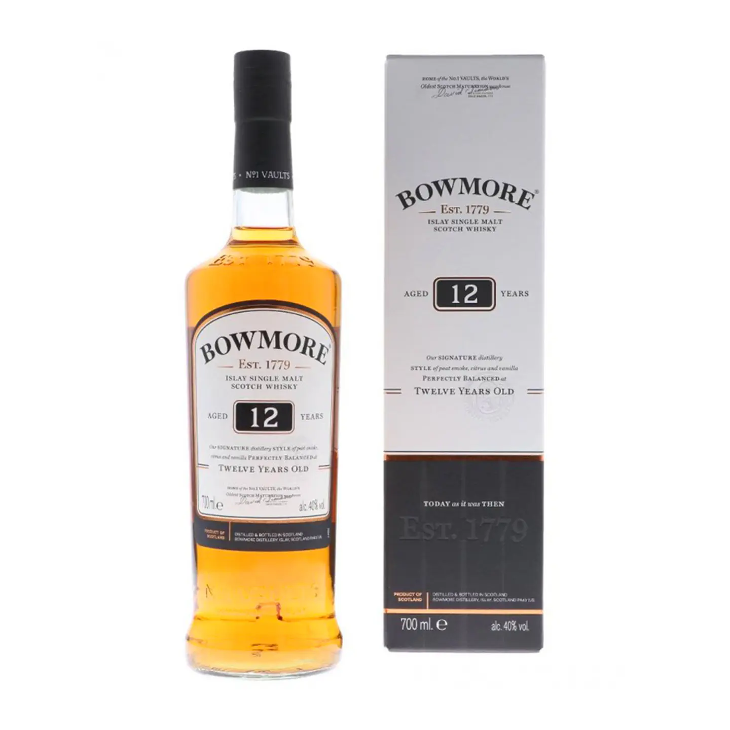 Bowmore 12 (40%vol. 700ml) 1