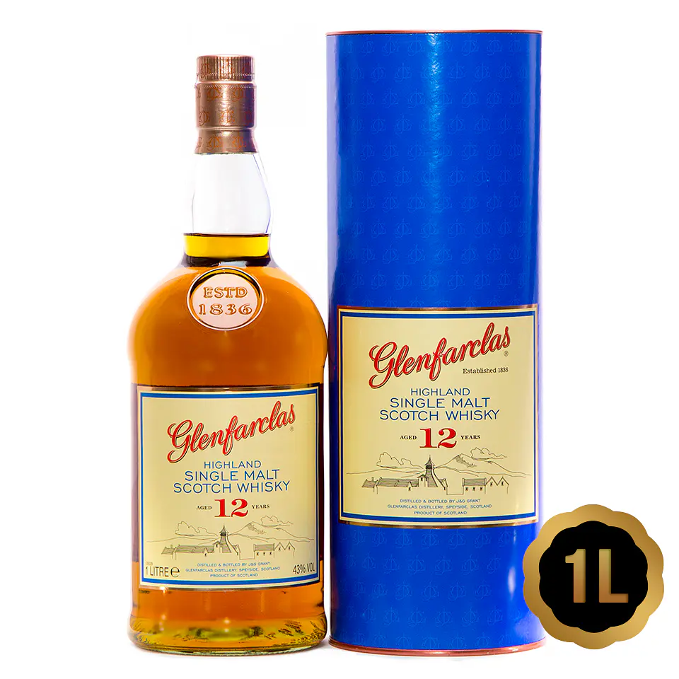 Glenfarclas 12 (43%vol. 1L) 1