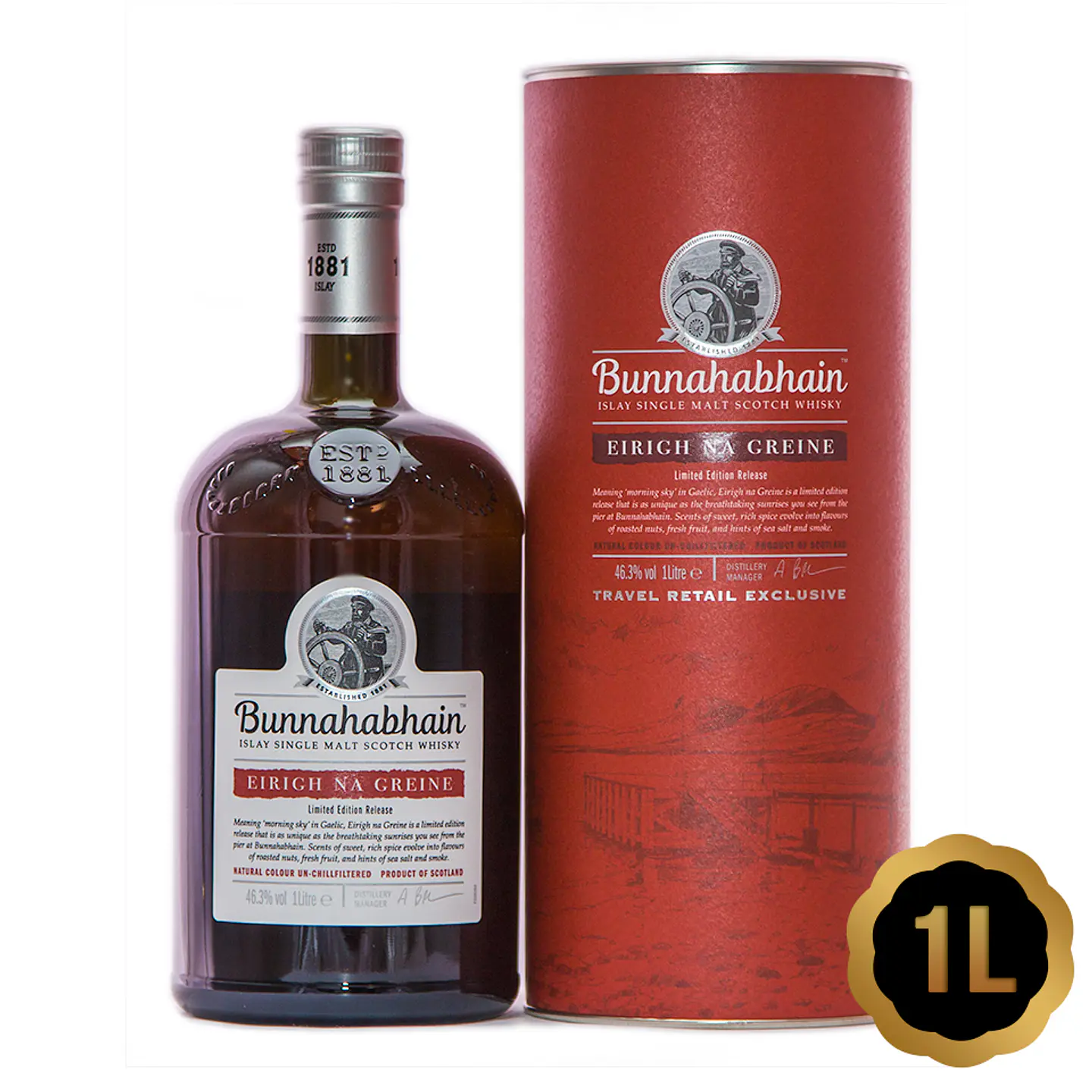Bunnahabhain Eirigh Na Greine (46,3%vol. 1L) 1