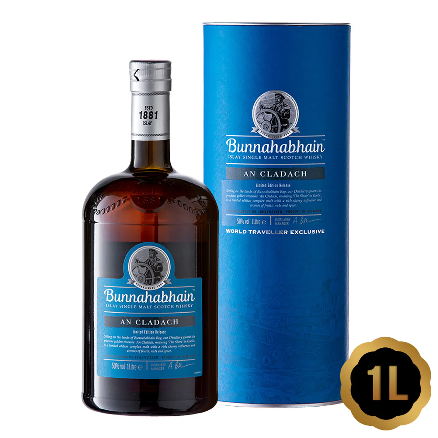 Bunnahabhain An Cladach (50%vol. 1L) 1