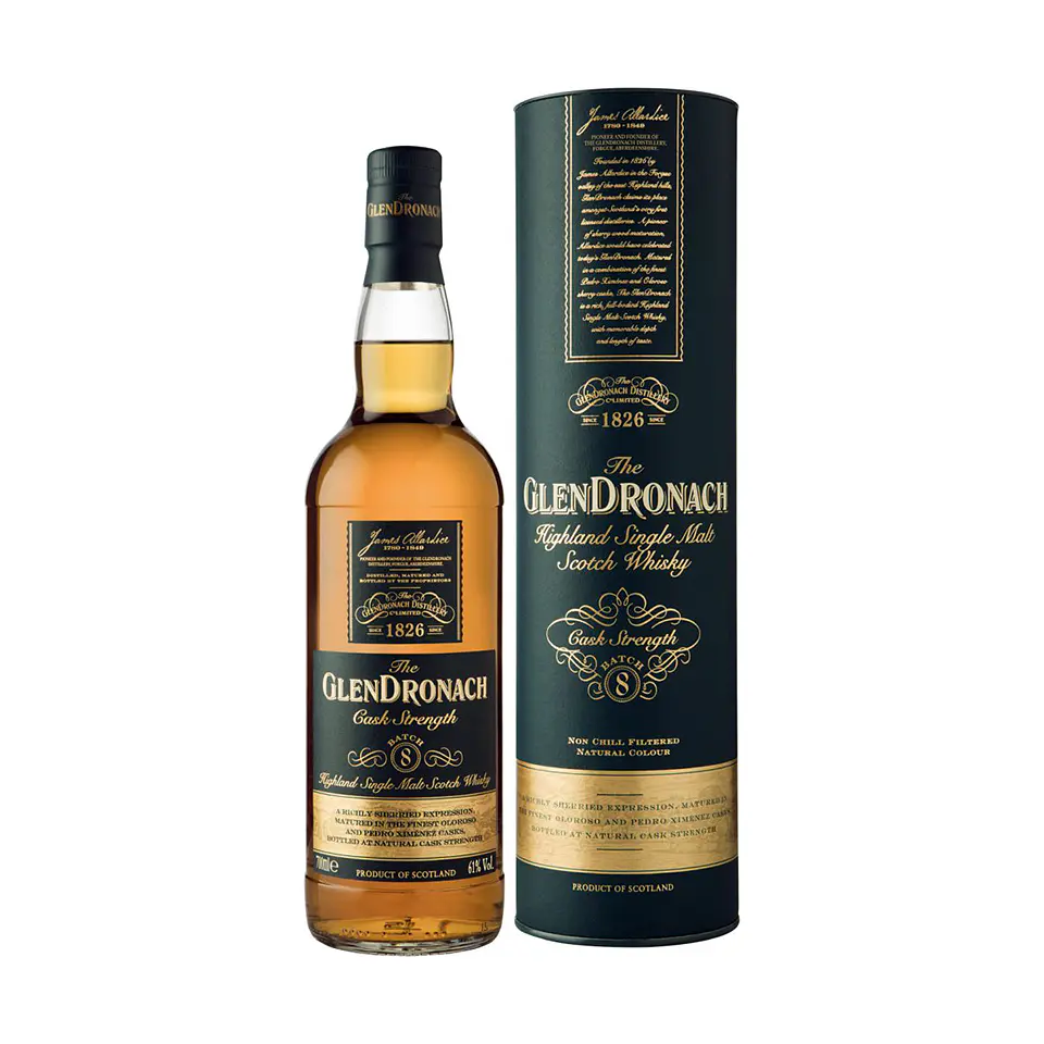 GlenDronach Cask Strength Batch 8 (61%vol. 700ml) 1