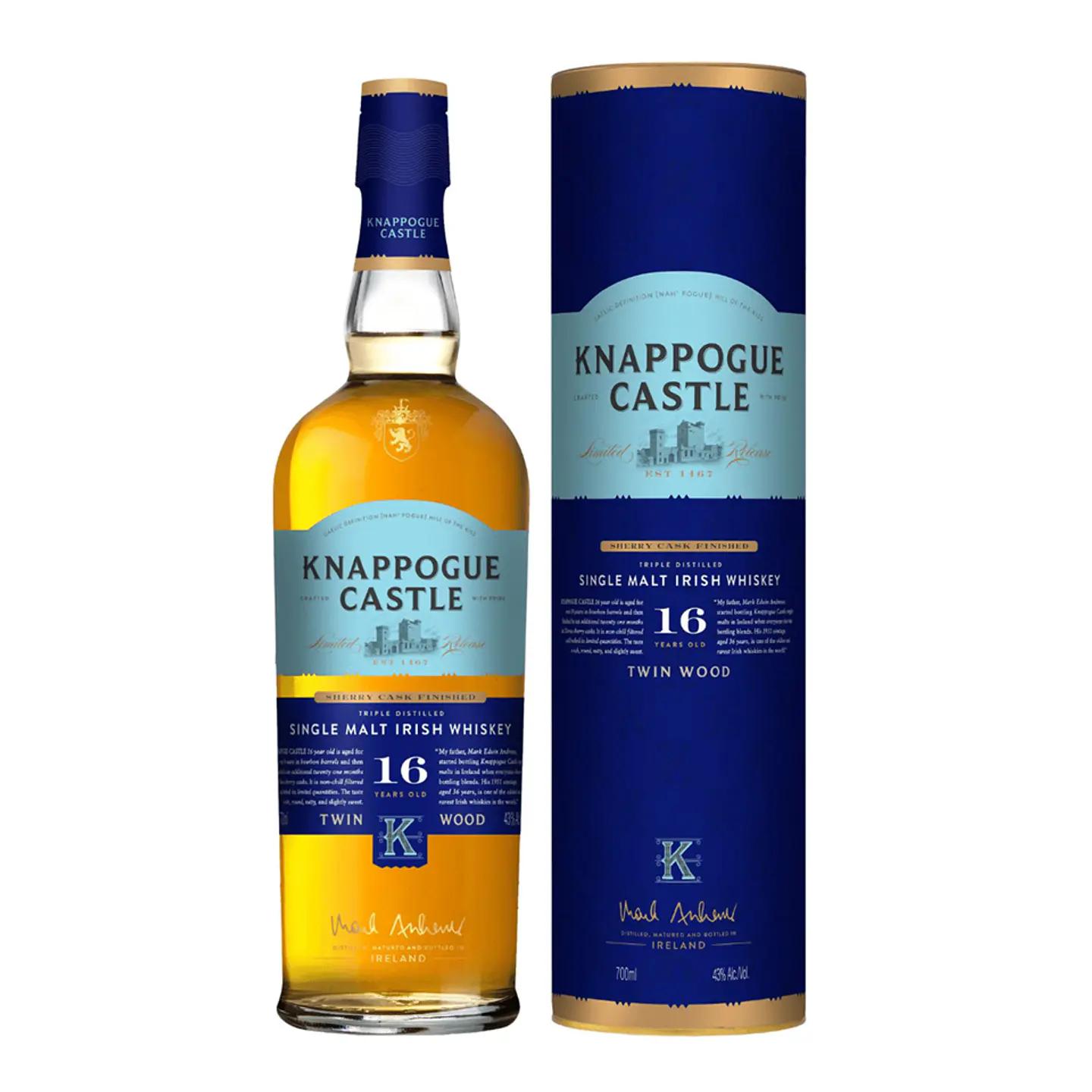 Knappogue Castle 16 (43%vol. 700ml) 1