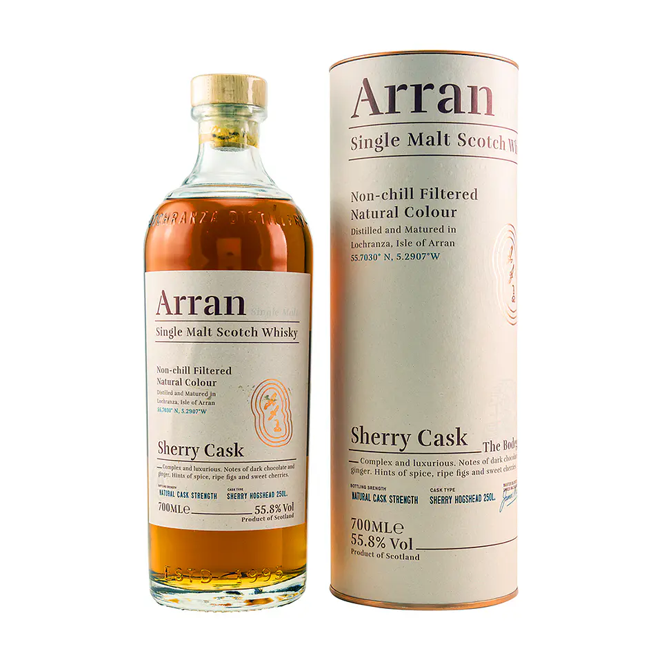 Arran Sherry Cask (55,8%vol. 700ml) 1