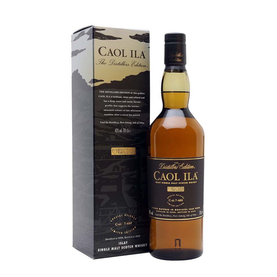 Caol Ila 2008 Distillers Edition (Bot 2020) Moscatel Cask Finish - (43%vol. 700ml)