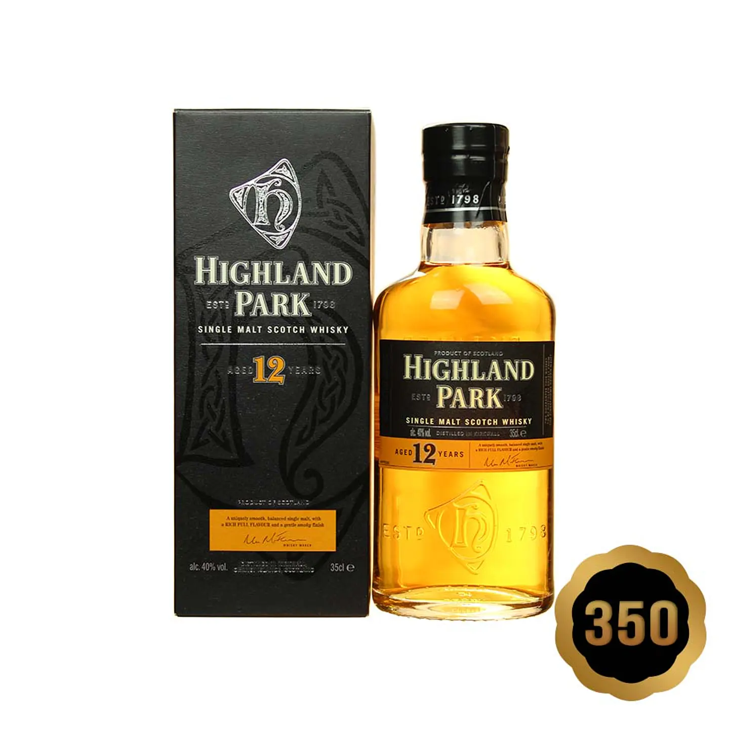 Highland Park 12 (40%vol. 350ml) 1