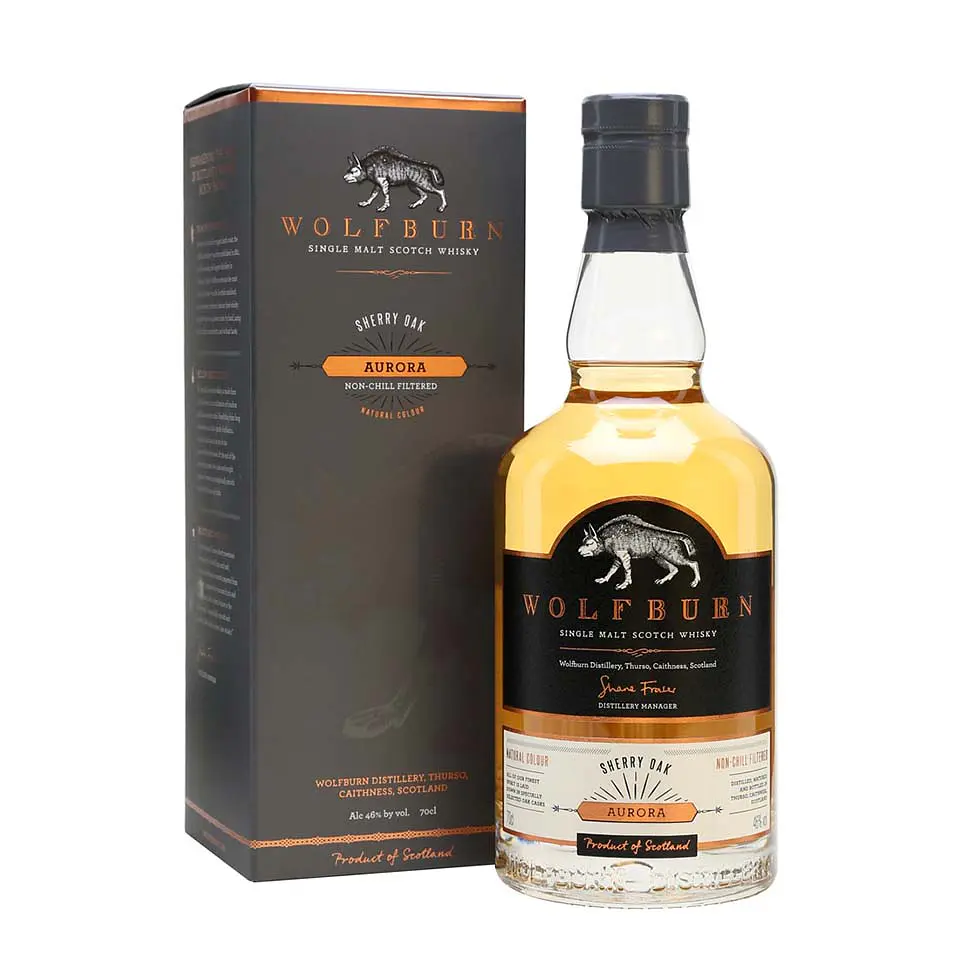Wolfburn Aurora Sherry Oak (46%vol. 750ml) 1