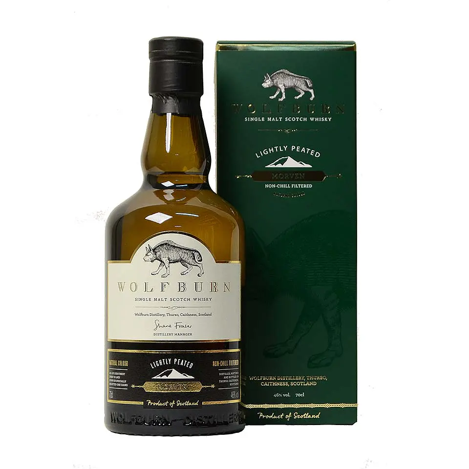 Wolfburn Morven Lightly Peated (46%vol. 750ml) 1