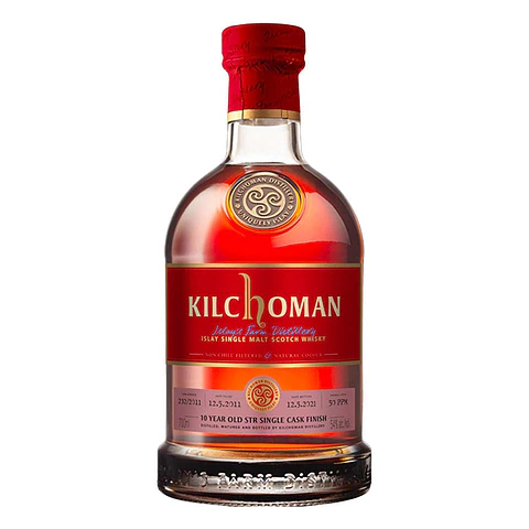 Kilchoman 10 STR Single Cask Finish 232/2011 Special Release (54% vol. 700ml)