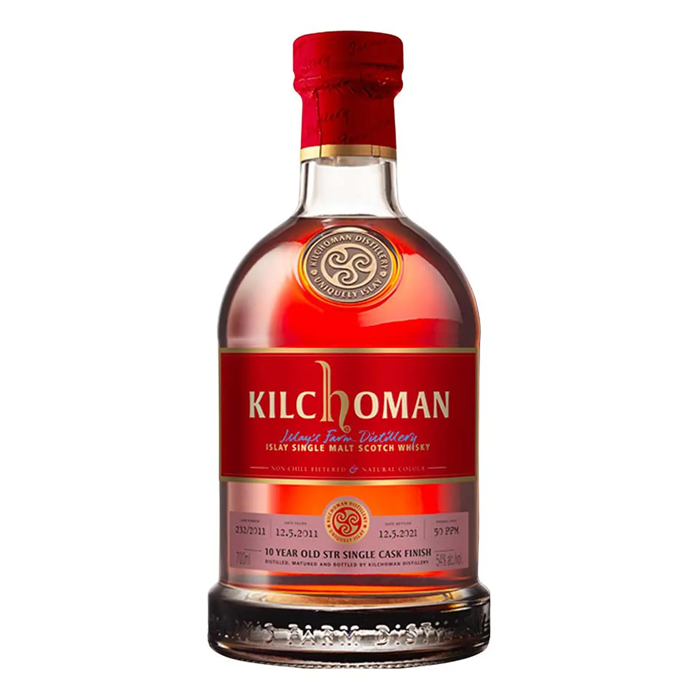 Kilchoman 10 STR Single Cask Finish 232/2011 Special Release (54% vol. 700ml) 1