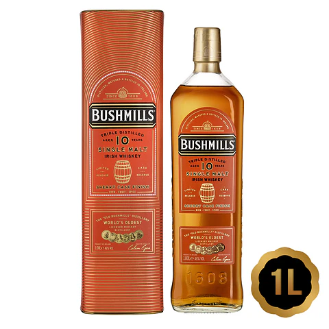 Bushmills 10 Single Malt Sherry Cask (46%vol. 1L) 