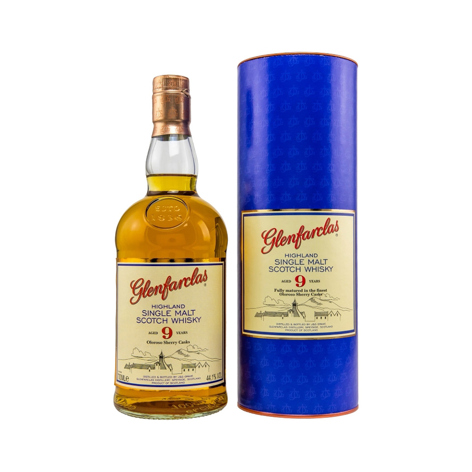 Glenfarclas 9 Oloroso Sherry Cask (44,1% vol. 700ml)