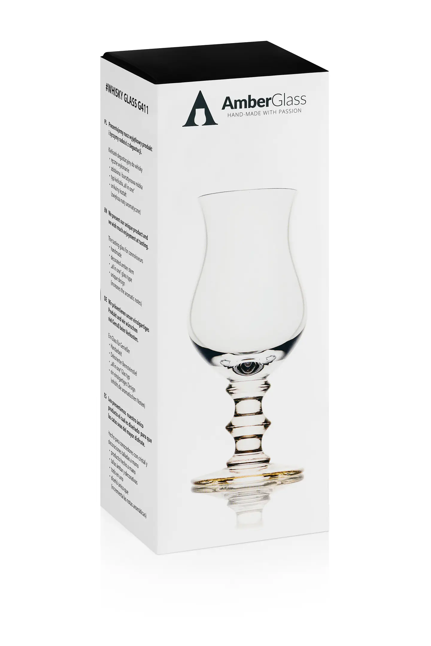 AmberGlass Copa para whisky u otros licores G411 3