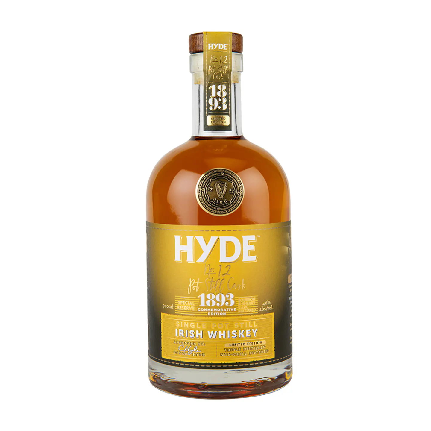 Hyde No.12 Single Pot Still (46% vol.700ml) 1