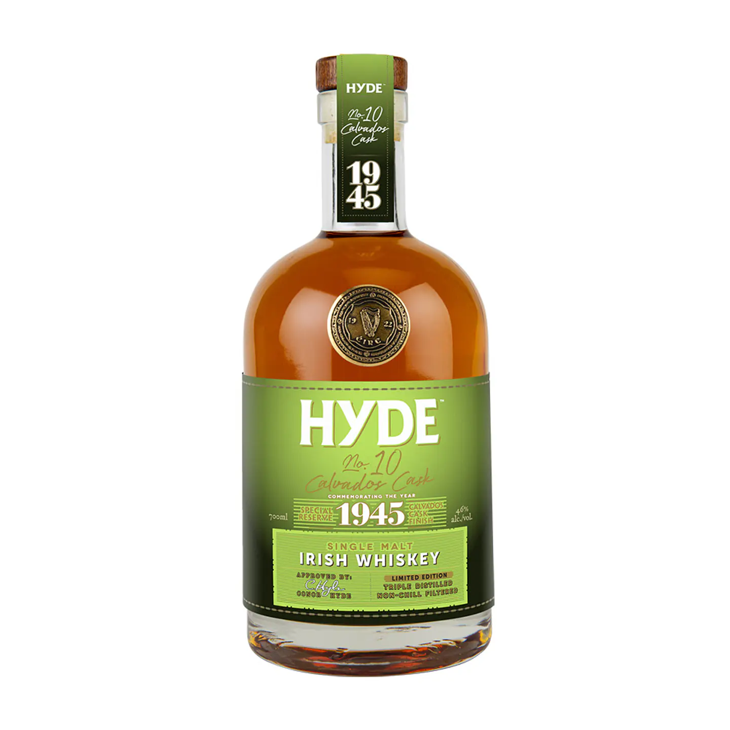 Hyde No.10 Single Malt Calvados Cask Finish (46% vol.700ml) 1