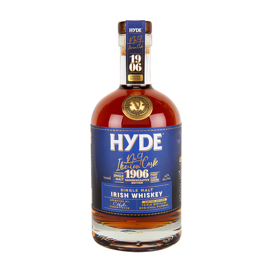 Hyde No.9 Single Malt Port Cask Finish (43% vol.700ml) 1
