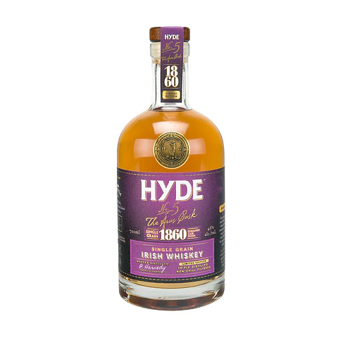 Hyde No.5 Single Grain Burgundy Cask Finish (46% vol.700ml)