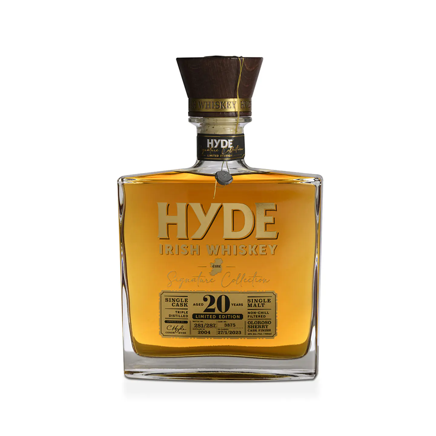 Hyde 20 YO Single Malt Sherry Single Cask Limited Edition (46% vol.700ml) 2