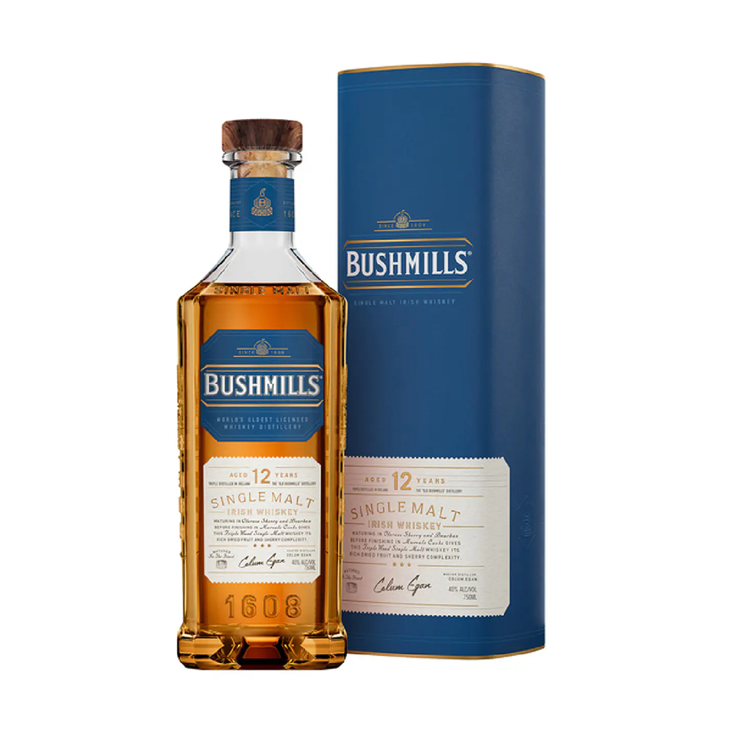 Bushmills 12 Single Malt (40% vol.700ml) 1