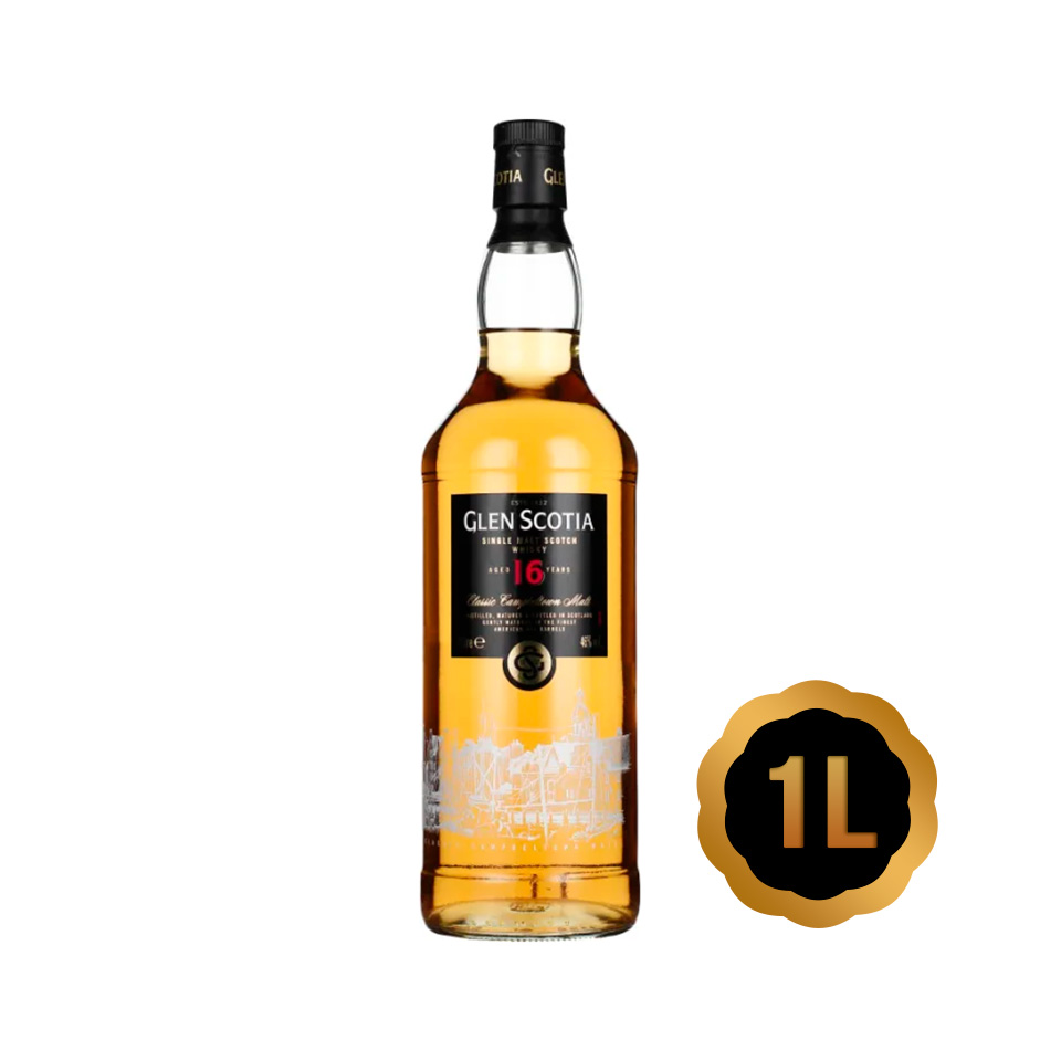 Glen Scotia 16 (46%vol. 1L) (sin caja)