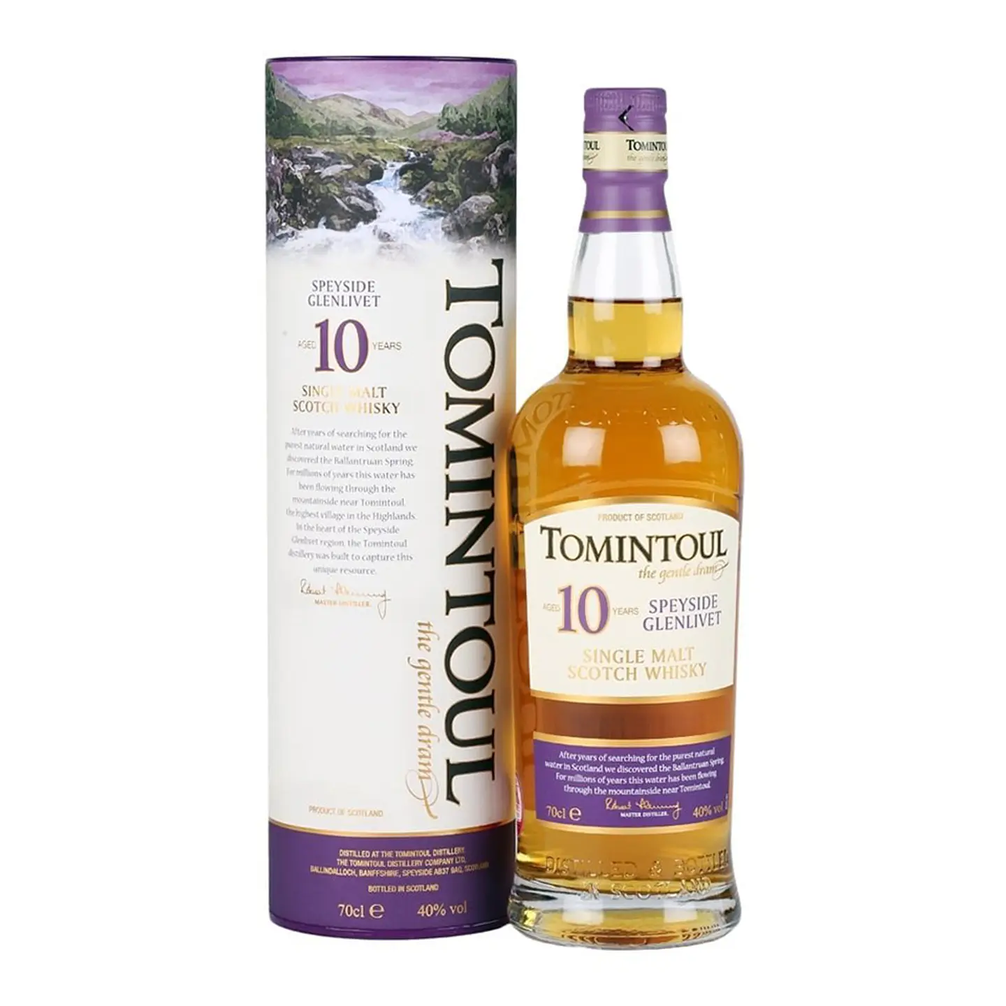 Tomintoul 10 (40% vol.700ml) 1