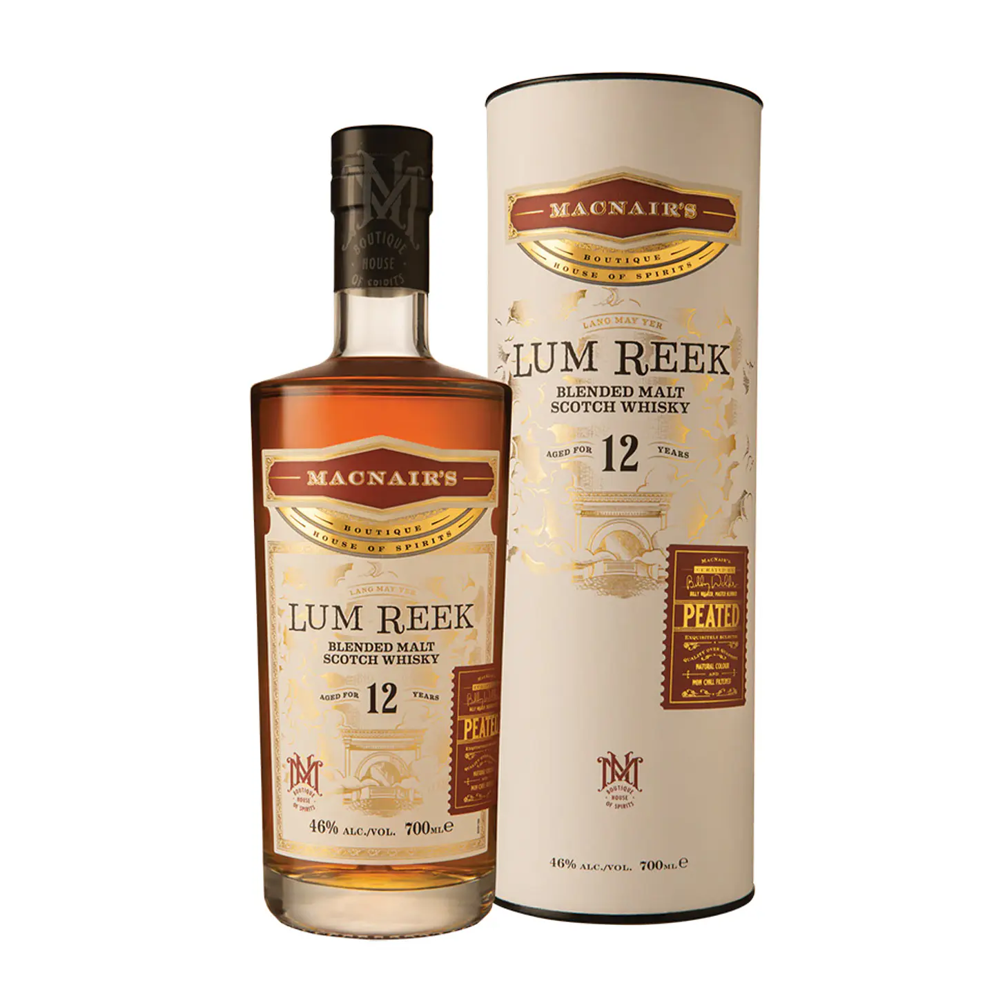 Macnair's 12 Lum Reek (46% vol.700ml) 1